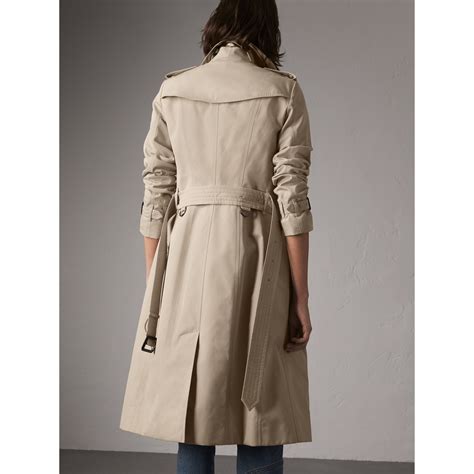 burberry trench coat heritage stone|Burberry extra long trench coat.